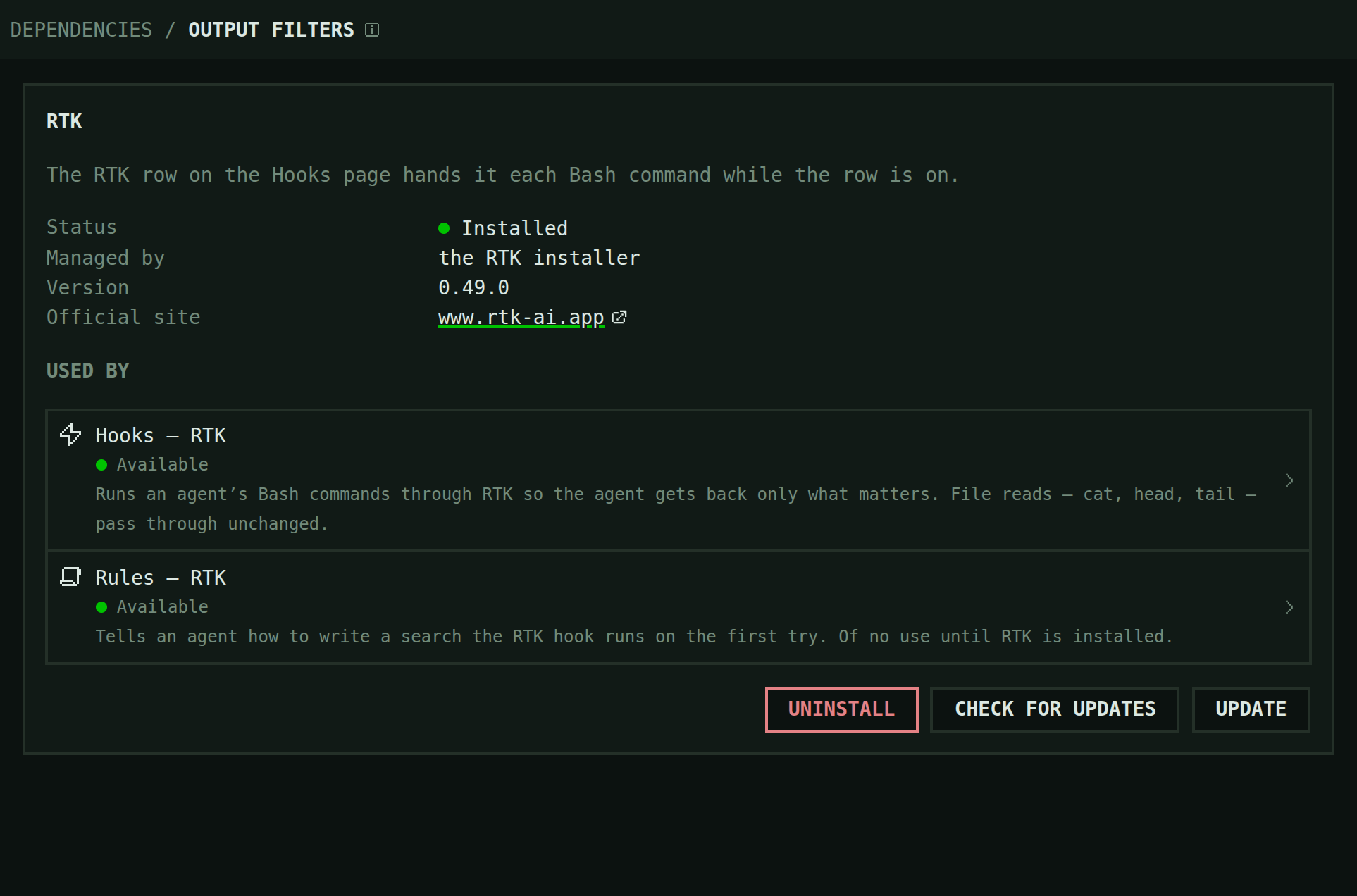 Webmux — Tokens optimizer